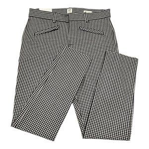 GAP Mid Rise gingham skinny ankle pants size 04 NWT‎ Retail $59.95